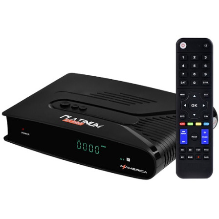 Azamerica Platinum GX Pro Full HD - Entretenimento Premium com Estabilidade