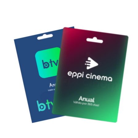 Combo BTV + Eppi Cinema Anual - Pacote Definitivo de Filmes, Séries e Canais por 1 Ano | Compre com Confiança