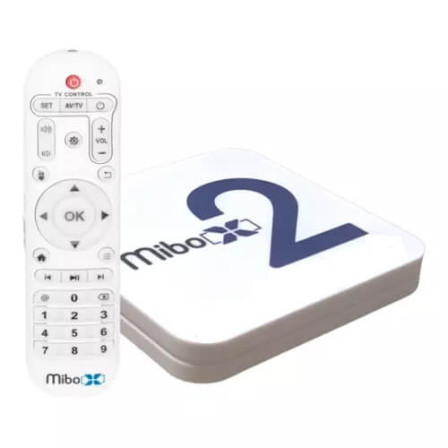 Mibo X 2 - Sua TV Box Completa para Filmes e Séries em 4K | Confiabilidade Total